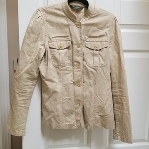 Tall Medium Eddie Bauer khaki jacket